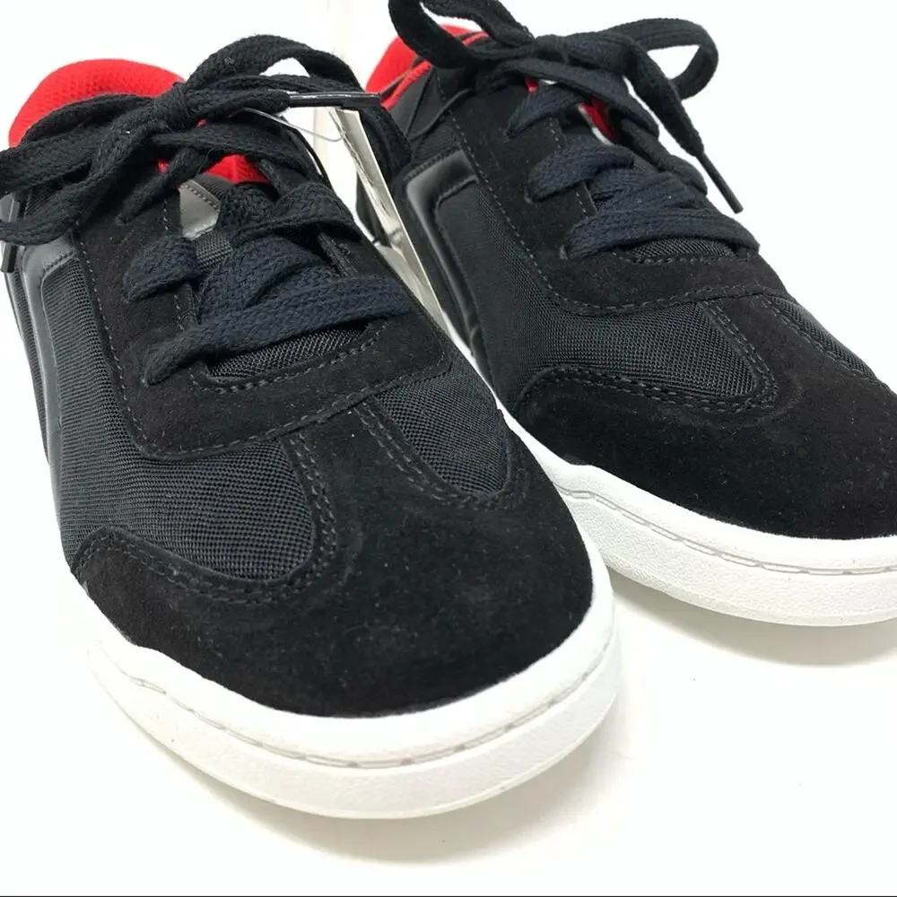 Cat & Jack Boys Sneakers Black‎ Red Cannon Size 5